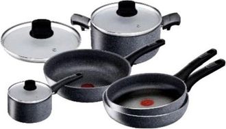 Lagostina Batteria pentole 10269600008 green Grigio scuro - Lagostina