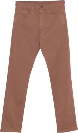 Canali Pantaloni con 5 tasche - Marrone