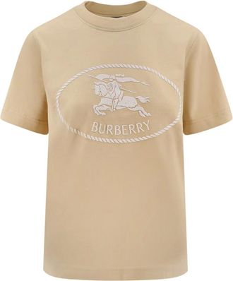 Burberry Mujer, Camisetas, Beige, Talla: M