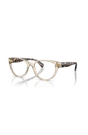 Ralph Lauren 54mm Oval optical glasses in Brown at Nordstrom