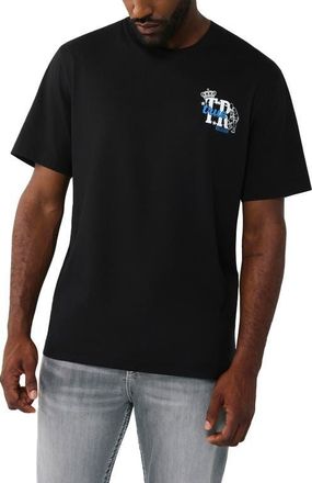 True Religion Sport Logo Graphic T-Shirt in Jet Black at Nordstrom, Size Xxx-Large