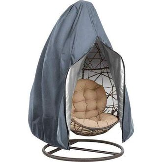 OEM Funda Para Silla Colgante Con Forma De Huevo, A Prueba De Polvo, 190 X 115 Cm. Funda Protectora Para Sillas De Patio, Jard&iacute;n Y Columpios De Rat&aacute;n. Fun