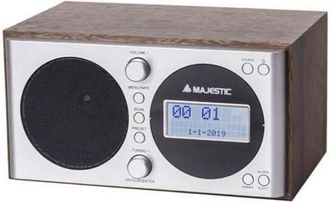 Majestic New Majestic Wr-162 Dab Digital Plata, Madera