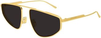 Bottega Veneta Bv 1466S 001 Zonnebrillen - Dames - Zonnebrillen - Geel - 59 MM - Accessoires