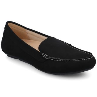 Journee Collection Womens Oreta Medium and Wide Width Driving Loafer