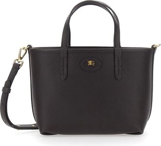 Burberry Tassen, Dames, Bruin, ONE Size, Leer, Omkeerbare Tote Bag