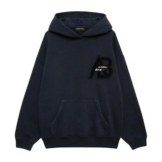 Anine Bing Hoodies, female, Black, Size: XS Hoodies