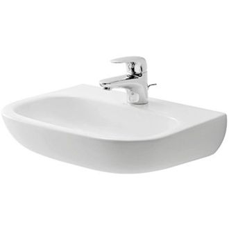 Duravit Duravit - D-code Lavabo, Con Agujero Para Grifo, Sin Rebosadero