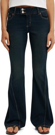 Cotton On Womens Mid Rise Bootcut Jean in Lowlight Rinse Twist at Nordstrom, Size 12