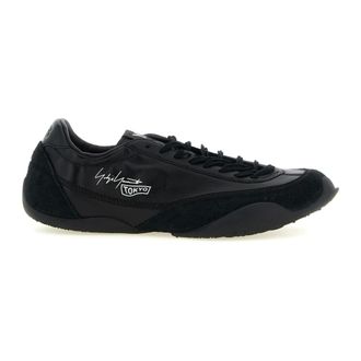 Yohji Yamamoto Schoenen, Heren, Zwart, 44 EU, Leer, Tokyo Warped Schoenen