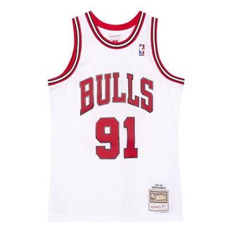 Mitchell & Ness x NBA Chicago Bulls 1997-98 Swingman Jersey Dennis Rodman 91 SMJYAC18079-CBUWHIT97DRD
