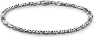 Miansai Track Chain Bracelet in Sterling Silver/Polished at Nordstrom, Size Medium