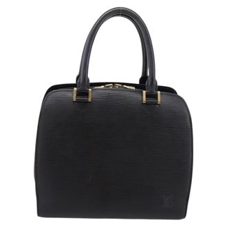 Louis Vuitton Pont Neuf Epi Leather Black Leather Handbag (Pre-Owned)