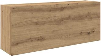 vidaXL Bathroom Wall Cabinet Artisan Oak 100x25x40 cm Engineered Wood Vidaxl