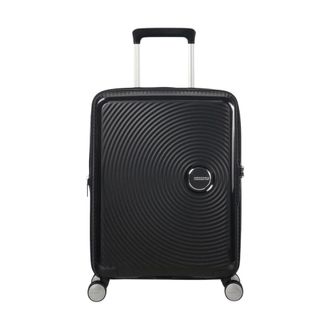 American Tourister SoundBox 55 cm - Dames - Koffers - Zwart - Maat: ONE Size Leer