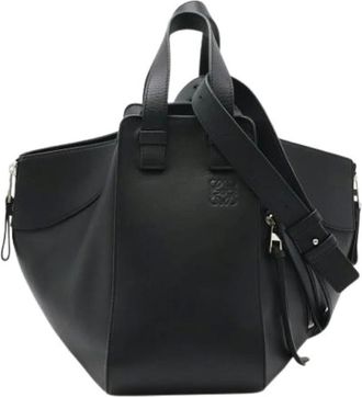 Loewe Pre-owned Handbags, female, Black, Size: ONE SIZE Pre-owned Hammock Handbag