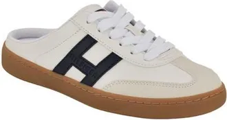 Tommy Hilfiger Melinaz Sneaker Mule in White/grey/navy at Nordstrom, Size 5.5