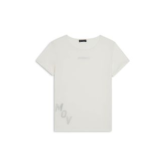 Freddy T-shirt regular in jersey leggero con stampa MOV