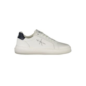 Calvin Klein Bianco Leather Men Mens Sneaker