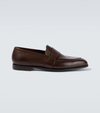 George Cleverley Owen leather loafers