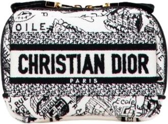 Dior Pre-owned Mini Bags, female, White, Size: ONE SIZE Pre-owned Canvas Mini Bag