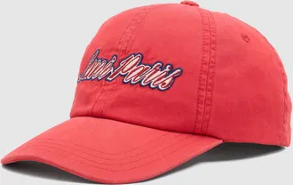 Ami Casquette Ami Paris Rouge Rubis Lave