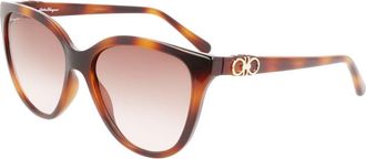 Ferragamo SF 1056S 240 Womens Sunglasses Tortoiseshell Size 57