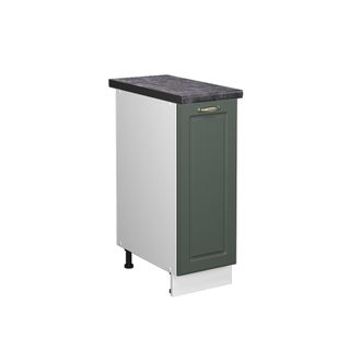 Vicco Armario De Farmacia Fame-line, Verde Dorado Casa De Campo, 30 Cm, Et Antracita Vicco