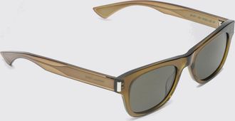 Saint Laurent Occhiali da sole rettangolari Havana
