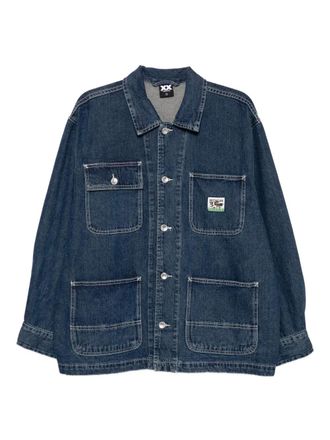 Fingercroxx four-pocket denim jacket - Blue