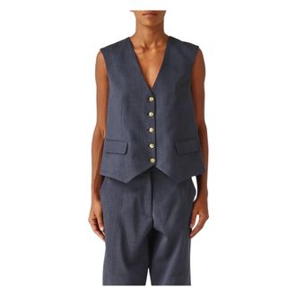 Pinko Mujer, Chaquetas, Azul, Talla: S