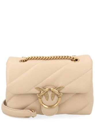 Pinko Neutrals Love Puff Quilted Bag