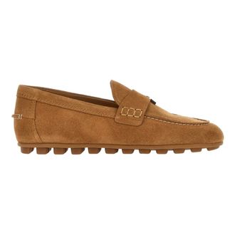Hogan Loafers, female, Brown, Size: 6 1/2 US Loafer