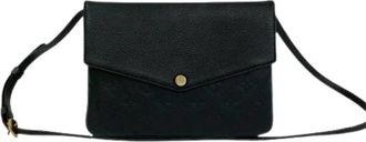 Louis Vuitton Pre-owned Pochette Schoudertas - Dames - Vintage Schoudertas - Zwart - ONE Size - Leer - Vintage
