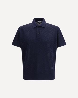 Burberry Check wool Polo Male XL