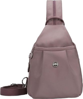 Generic Waterproof 2-Way Commuter Bag, Tote Backpack Convertible Bag, Anti-Theft Crossbody Travel Tote Bag, For Women (Dark Pink,Medium)
