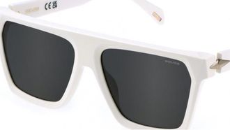 Police Womens SPLM01 57 0847 Sunglasses - White - One Size