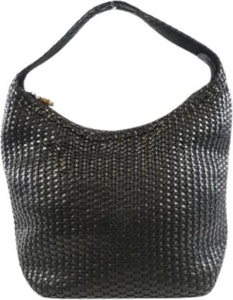 Gucci Pre-owned Shoulder Bags, female, Black, Size: ONE SIZE Pre-owned Vintage Shoulder Bag