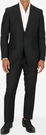 Cavalli single-breasted suit - Black