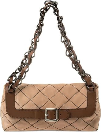 Moschino Borsa a spalla trapuntata - Toni neutri