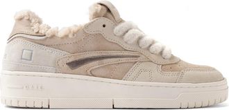 D.A.T.E. Low-top Sneakers - Dames - Sneakers - Beige - 36 EU - Katoen - Schoenen