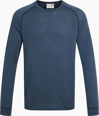 Craghoppers Mens Craghoppers Mens National Trust Yewdale Long-Sleeved T-Shirt - Blue - Size: 42