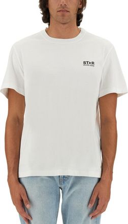 Golden Goose Logo Print T Shirt