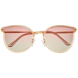 Bertha Sunglasses Ladies Gold Tone Cat Eye Sunglasses BRSBR056C4