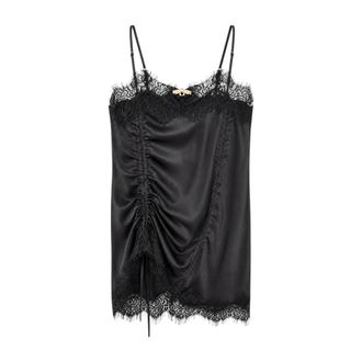 Gold Hawk Dames, Nachtkleding & Lounge, Zwart, Maat: M