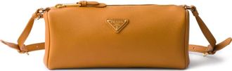 Prada Borsa a spalla in pelle - Arancione