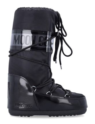 Moon Boot Scarpe scarpature di luna nere