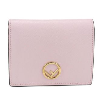 Fendi Pink Leather Wallet (Bi-Fold) (Pre-Owned)