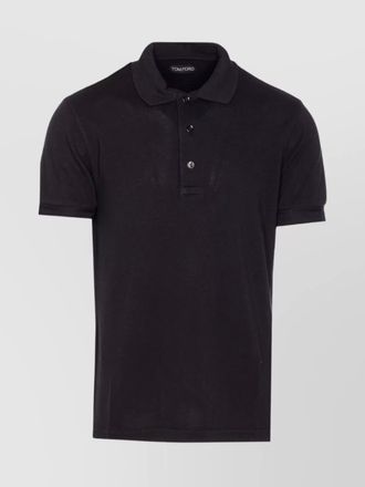 Tom Ford piqu&eacute; short-sleeve polo shirt
