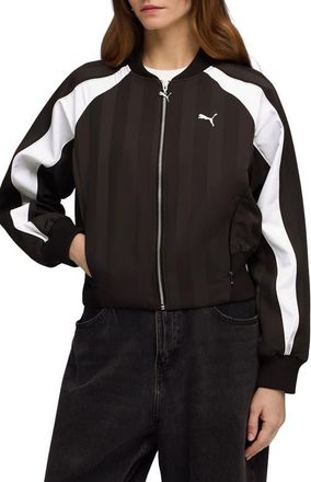 Puma Future Archive Bomber Jacket in Puma Black at Nordstrom, Size X-Large